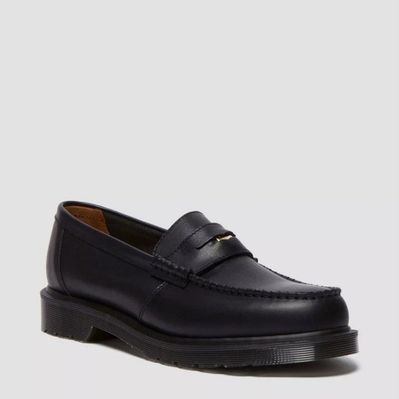 Dr. Martens FIRE! NIB! Air Wair Penton-C.F. Stead-Leather Loafers in Black. R2S! - Picture 1 of 16